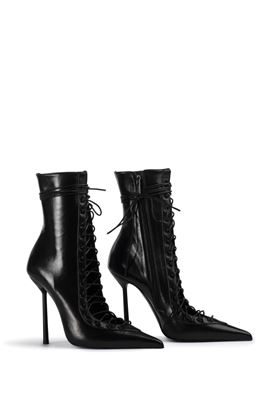 Black cut-out detailing boot Le Silla | 4249B100MBPPNEM377